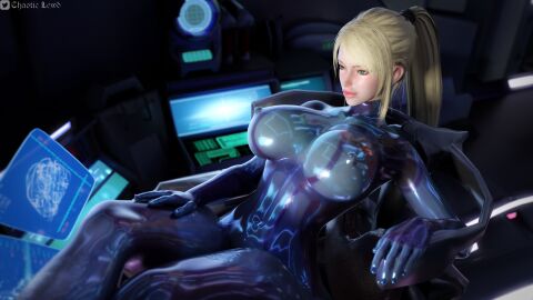 3d blonde_hair breasts chaotic_lewd erect_nipples feet feet_up female large_breasts laying_on_back legs legs_up metroid nipples relaxing samus_aran scifi see-through see-through_clothing shiny_clothes spaceship thick_hips thick_lips transparent_clothing watermark zero_suit zero_suit_samus