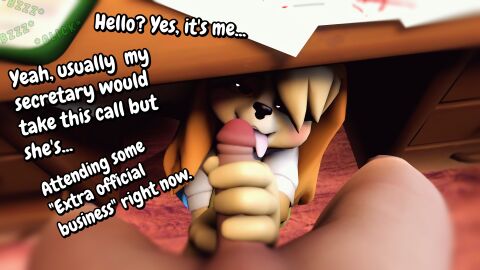 3d absurd_res animal_crossing anthro balls balls_grab bedroom_eyes bottomless canid canine canis clothed clothing digital_media_(artwork) domestic_dog duo electronics english_text female genitals handjob hi_res human human_on_anthro humanoid_genitalia humanoid_penis interspecies isabelle_(animal_crossing) kneeling male male/female mammal narrowed_eyes nintendo penile penis phone phone_call red_eyes seductive sex shih_tzu source_filmmaker_(artwork) text thecoffeeguy tongue tongue_out toy_dog under_the_table villager_(animal_crossing)