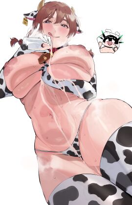 1boy 1girls 2d 2d_(artwork) 2d_artwork 3:4 absurd_res absurd_resolution absurdres animal_ears areola areolae arm_gloves belly_button big_areola big_areolae big_breasts big_hips bikini blue_eyes blush blush_lines blushing_at_viewer boobs_bigger_than_head boobs_out bra_aside bra_down breast_focus breasts breasts_bigger_than_head breasts_out child_bearing_hips chubby chubby_female covered_pussy cow_bell cow_bell_collar cow_bikini cow_ears cow_horns cow_print cow_print_bikini cow_spots cowbell dominant dominant_female ear_tag elbow_gloves emma_verde exposed_breasts exposed_nipples fat_breasts female female_only female_solo femdom fluid_on_breasts freckles freckles_on_face fringe fringe_hair from_below from_below_view genderswap_(mtf) girl glass glass_bottle half-dressed half_naked half_naked_female half_nude half_nude_female hi_res high_res high_resolution highres horn horns huge_areola huge_areolae huge_breasts large_boobs large_breasts large_hips large_nipples licking licking_lips light-skinned_female light_skin liquid looking_at_viewer looking_down love_live! love_live!_nijigasaki_high_school_idol_club low-angle_view male massive_boobs massive_breasts mature_body mature_female milk milk_bottle milk_drip milk_on_body milk_on_breasts nipples nipples_out okpriko onomatopoeia panties pink_nipples pouring pouring_liquid pouring_on_self red_hair rule_63 seductive seductive_look seductive_smile sexy simple_background slim_waist smile smiling smiling_at_viewer smirk smirking smirking_at_viewer solo solo_female solo_focus spotted_bikini standing stomach tag takasaki_yuu teasing teasing_viewer thick thick_thighs thighhighs thighs thin_waist tongue uncensored uncensored_breasts uncensored_nipples voluptuous voluptuous_female white_background wide_hips
