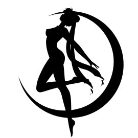 1girls arched_back ass bishoujo_senshi_sailor_moon breasts casual crescent_moon erect_nipples female female_focus human magical_girl monochrome moon nipples nonsexual nonsexual_nudity nude odango pale_skin sailor_moon sillhouette solo third-party_edit transformation twintails usagi_tsukino very_long_hair white_background