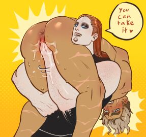 1boy 1girls bridalbeast butch female finger_fuck fingering_pussy fisting fisting_pussy hand_in_pussy iscariot_(bridalbeast) male masculine_female muscular muscular_female original pussy pussy_juice scar_on_face sevara_(wolffroth) vaginal_fisting vaginal_fluids vaginal_insertion vaginal_masturbation