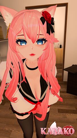 1girls 3d 3d_model abs accessories accessory ass athletic athletic_female bangs belly_button big_ass big_butt blue_eyes blush breasts breasts_out cat_girl catgirl cosplay curvy_body curvy_female curvy_figure female female_ass female_only fingers fit fit_female front_view functionally_nude hair_up humanoid jewelry kanako kanako_vt knees legs light light-skinned_female light_skin lingerie long_hair mature_female messy messy_hair mostly_nude night night_time nipple_slip nipples no_bra no_panties no_pants no_underwear nude nude_female outdoors outfit outside pale_skin perky_breasts pose posing posing_for_picture posing_for_the_viewer practically_nude red_lips round_ass round_butt school schoolgirl selfie shiny_body shiny_breasts short_shorts shorter_female solo thick_ass thick_thighs thighs undressed up_close virtual_reality virtual_youtuber vrchat vrchat_avatar vrchat_media vrchat_model wet wet_body white_female white_skin