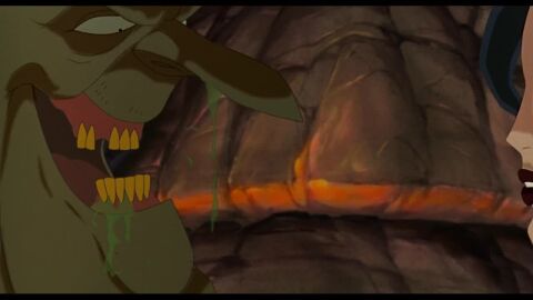 1girls 1monster alien animated drool english_dialogue female french_kiss french_kissing green_skin heavy_metal heavy_metal_2000 julie_hm2k kiss light-skinned_female light_skin looped male moaning moaning_in_pleasure monster mp4 oh_god..oh_god_no saliva sound ugly_bastard video voice_acted what