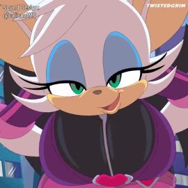 animated anthro bat bouncing_breasts breasts calicoalms female green_eyes hand_on_hip huge_breasts pussy rouge_the_bat sega sonic_(series) sound tagme thick_thighs twistedgrim video video_games wide_hips