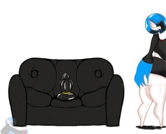 absurd_res alpha_pokemon anthro areola big_breasts bloodtail blue_areola blue_nipples breasts english_text female gardevoir generation_3_pokemon hi_res huge_breasts humanoid hyper hyper_breasts nintendo nipple_piercing nipples piercing pokemon pokemon_(species) solo