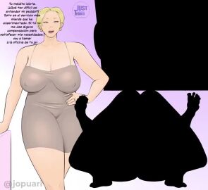1boy 1boy1girl 1girls ass big_ass big_breasts big_thighs blonde_female blonde_hair breasts bust busty chest curvaceous curvy curvy_figure digital_media_(artwork) female hips hourglass_figure huge_ass huge_breasts huge_thighs jopuari just-things karen_(meme) large_ass large_breasts large_thighs light-skinned_female light_skin male male/female mature mature_female original original_character original_characters sex slim_waist sound spanish spanish_text straight tagme text thick thick_hips thick_legs thick_thighs thighs video voice_acted voluptuous waist wide_hips