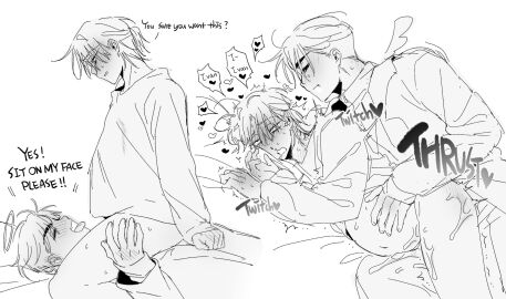 2boys aaabbc543210 ahe_gao alien_stage begging blush cuntboy dialogue drooling excessive_cum flustered intersex ivan_(alien_stage) male male/male male_pregnancy moaning moaning_in_pleasure mpreg pleasure_face pregnancy pregnant pregnant_belly pregnant_cuntboy pregnant_male pregnant_sex sitting_on_person spooning teasing till_(alien_stage) yaoi