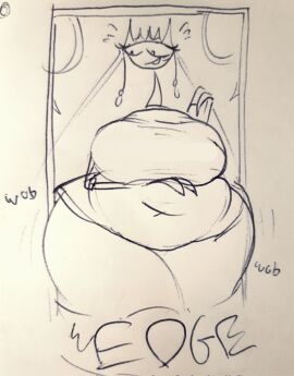 big_breasts blahblah866 breasts chubby fat female phera_(blahblah866) pheromosa pokemon pokemon_(species) pokémon_(species) thick_thighs wide_hips