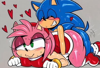 amy_rose ass big_ass big_butt doggy_style doggystyle female furry male sega sex sex_from_behind sonic_(series) sonic_the_hedgehog sonic_the_hedgehog_(series) sonicxx