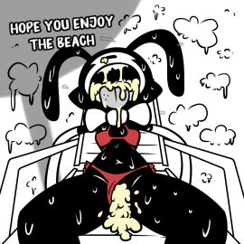 after_oral after_rape after_vaginal algob4v bav bikini black_body black_ears black_fur black_nose bodily_fluids bon_(bav) breath clothing cum cum_from_mouth cum_from_pussy cum_in_mouth cum_in_pussy cum_inside cum_on_tongue cum_string dripping ears_down english_text female fur genital_fluids gloves handwear hi_res lagomorph leporid mammal open_mouth panting pivoted_ears pussy rabbit red_bikini red_clothing red_swimwear saliva saliva_drip saliva_on_tongue sweat sweaty_body swimwear text tongue tongue_out two-piece_swimsuit white_clothing white_gloves white_handwear