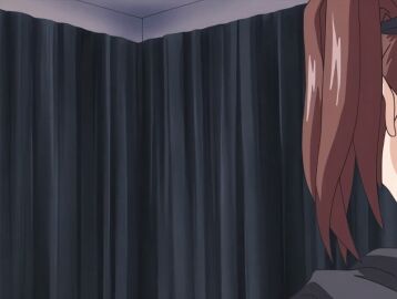 00s 2001 2girls amatsuki_jun animated bible_black bible_black_night_of_the_walpulgiss blue_hair brown_hair female kurimoto_maki multiple_girls praying red_eyes ritual robe short_hair tagme twintails yellow_eyes