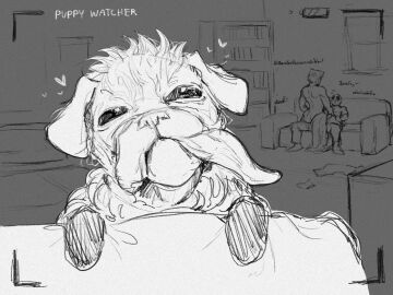 2boys anal ass baimonbluewhale canine couch deadpool deadpool_&_wolverine_(2024) dogpool gay implied_sex male male_only marvel marvel_comics monochrome muscular muscular_male nude sex wolverine_(x-men) x-men yaoi