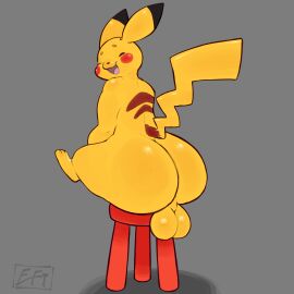 1:1 2025 ass balls big_ass big_balls big_butt big_penis blush chair colored digital_drawing_(artwork) digital_media_(artwork) efi_trefi femboy fur hair hi_res highlights_(coloring) huge_ass huge_balls huge_butt huge_cock humanoid_genitalia hyper_balls hyper_genitalia male nintendo nintendo_switch nude open_mouth penis pikachu pokemon_legends_arceus shaded signature simple_background sitting sketch slightly_chubby smile tail thick_thighs tongue wide_hips yellow_body yellow_fur