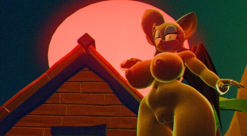 3d 3d_model anthro anthro_female anthro_only balls big_balls big_nipples female furry furry_female furry_only kabalmystic male mobian mobian_(species) mobian_bat pussy rouge_the_bat rouge_the_bat_(kabalmystic) sega sonic_(series) sonic_adventure_2 sonic_the_hedgehog_(series)