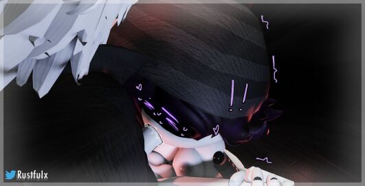 1boy 1girls 3d blush breasts disassembly_drone female glitch_productions humanoid intimate male male/female murder_drones n_(murder_drones) oral oral_sex roblox robot robot_boy robot_girl robot_humanoid rustfuix screen_face sex shaking small_breasts straight sweating tagme text thick_thighs uzi_(murder_drones) worker_drone