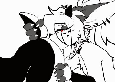 anal animated anthro ass big_ass big_butt canid canine cum.cat digital_media_(artwork) dragon duo femboy fur furry hair hi_res male male/male male_penetrated male_penetrating male_penetrating_male mammal mythological_creature mythological_scalie mythology nami_(zipper_7z) nude oral penetration penta_(cum.cat) rimming scalie sex short_playtime simple_background tail