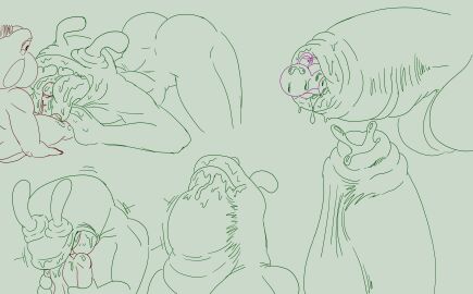 animal_humanoid anthro bodily_fluids cock_vore duo foreskin gastropod gastropod_humanoid genitals hi_res humanoid larger_pred licking likasomboody male male/male mario_bros mollusk mollusk_humanoid neck_bulge nintendo oral oral_vore penile penis penis_lick saliva saliva_on_penis saliva_on_tongue sex size_difference slug_humanoid smaller_prey swallowing tongue uncircumcised vore yoshi zillastudio