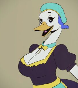 anthro anthropomorphic bird breasts female fowl goose goosetina nothinbutlag nothingbutlag waterfowl
