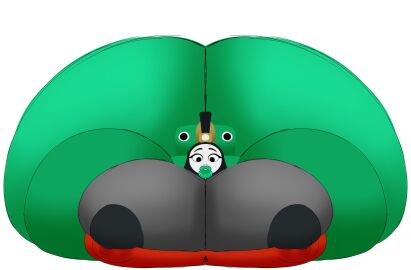 ass big_ass big_breasts breasts bubble_ass bubble_butt cleavage female gina_the_italian_engine huge_ass huge_breasts mattel nipples tagme thick_thighs thomas_and_friends user3345 what wide_hips