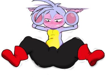 ass boots_the_monkey clothed furry heart-shaped_pupils heart_eyes horny monkey sexy xingling
