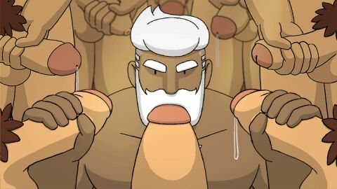 2d 2d_animation 9boys animated balls bara beard big_balls big_penis blowjob completely_nude deepthroat erection facial_hair fellatio gangbang gay gay_blowjob grizzlygamerdev hairy hand_on_penis handjob handjob_while_penetrating hard_on horace_(robin_morningwood) male male/male male_focus male_only masculine_male masturbation multiple_boys multiple_males muscular muscular_male nude nude_male oral oral_sex penis precum precum_drip robin_morningwood touching_penis yaoi