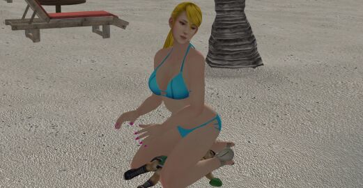 3d ass big_ass big_breasts bikini breasts facesitting female g_string little_mac metroid milf punch_out samus_aran sitting sitting_on_person suffocation teenager