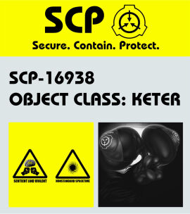 2d 2d_(artwork) bikini bikini_top breasts female huge_breasts hyper nolollygagging scp-16938 scp_foundation solo