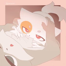 1:1 animated anthro brown_body brown_fur digital_media_(artwork) duo erection fellatio fur genitals godforgiveme4 hi_res male male/male mammal nude oral oral_penetration orange_body orange_fur penetration penile penis sex tail white_body white_fur