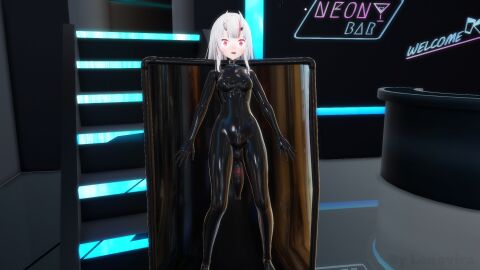 16:9 1girls 2020s 2024 3d 5_fingers black_bodysuit black_clothing black_latex bodysuit bondage breasts cameltoe clothing english_text female female_focus female_only femsub hi_res hololive hololive_gen_2 hololive_japan human human_only indoors latex latex_clothing latex_suit lenovira1 looking_pleasured mikumikudance mmd nakiri_ayame navel_line nightclub open_eyes open_mouth page_33 png pussy red_eyes reflective_clothing sex_toy shiny_clothes solo standing startled stuck surprised text tight_clothing trapped vacuum_bed vibrator vibrator_on_pussy vibrator_under_clothes video_at_source virtual_youtuber vtuber white_hair wireless_vibrator