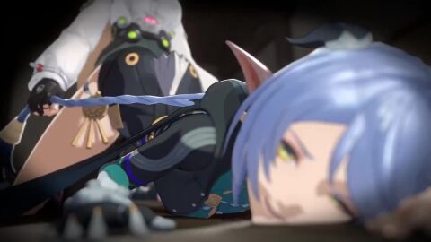 1futa 1girls 3d alice_thymefield animated female futa_on_female futanari hoyoverse light-skinned_female light-skinned_futa light_skin lucia_elowen mihoyo mihoyo_technology_(shanghai)_co._ltd. no_sound sex sex_from_behind short_video shorter_than_10_seconds tagme video zenless_zone_zero