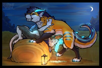 3:2 69_position after_fellatio after_oral after_orgasm after_sex animal_genitalia animal_penis anthro anthro_on_feral arm_tuft arms_around_partner arms_around_shoulders back_tuft balls balls_tuft black_border blue_claws blue_eyes blue_horn blue_penis blue_tongue bodily_fluids border canid canine canine_genitalia canine_penis canis cheek_tuft claws clenched_teeth cloud clyde_wolf crescent_moon cum cum_drip cum_in_mouth cum_inside cum_on_balls cum_on_face cum_on_ground cum_on_penis cum_on_self cum_string dragon dripping duo ejaculation elbow_tuft erection facial_tuft fangs feral fluffy fur furred_dragon furred_scalie fuzzy genital_fluids genitals glowing glowing_belly glowing_body glowing_claws glowing_cum glowing_fur glowing_genitalia glowing_horn glowing_penis grey_body grey_fur grin haybale head_tuft horn hybrid inflation inner_ear_fluff irrumatio knot lamp lantern larger_feral larger_male leg_tuft light lighting lying male male/male mammal messy moon multicolored_body multicolored_fur mythological_creature mythological_scalie mythology narrowed_eyes neck_tuft night nude on_back on_hay on_hind_legs oral orange_body orange_fur outside paws penile penis penis_in_face penis_in_mouth penis_size_difference plant pull_out sabertooth_(anatomy) scalie sex side_view size_difference skinny smaller_anthro smaller_male smile spikes spikes_(anatomy) stomach_bulge tail tail_tuft teeth thigh_tuft throbbing throbbing_penis tongue tongue_out tuft unusual_bodily_fluids unusual_cum unusual_genital_fluids upside-down watermark whisker_spots wolf zoophilia