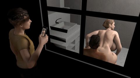 age_difference animated ass big_ass big_breasts big_butt breasts cheating cheating_wife curvy curvy_figure female from_behind gif huge_ass huge_breasts male mature_female milf mother older_female_and_younger_male riding thick_ass virtamate