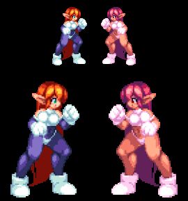 alternative_palette animated big_breasts big_gloves bouncing_breast bouncing_breasts breasts chabo_(fuketsudan) exposed_shoulders female female_focus female_only fighting_stance galaxy_fight gif gloves long_hair loop looping_animation ohgaki_m paws pixel_animation pixel_art roomi smooth_animation tan-skinned_female tan_body tanned_skin top transparent_background wrong_eye_color