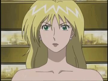 1girls animated anime barefoot blonde_hair breasts cinderella_boy completely_nude covering_breasts crouching earrings embarrassed embarrassed_nude_female enf feet female female_only gif light-skinned_female light_skin long_hair nude nude_female official official_animation official_art pool rella_shirayuki solo solo_female sudden_realization wet wet_body