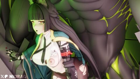 3d 3d_animation anal animated ethereal_(zenless_zone_zero) fox_girl hoshimi_miyabi monster monster_cock nioraq no_sound saliva sex tagme video zenless_zone_zero