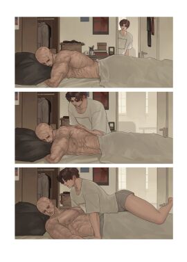 deadpool gay lkikai male male/male male_only marvel marvel_comics peter_parker spider-man spider-man_(series) wade_wilson