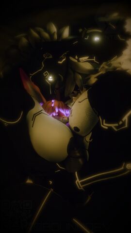 3d 9:16 absurd_res angel1ca_(bounddev) anthro bed big_breasts big_penis bounddev breasts canid canine canis cuddling cybernetics digital_media_(artwork) female fox furniture futanari genitals group head_between_breasts hi_res humanoid_genitalia humanoid_penis hyena intersex intersex/male larger_intersex larger_male lying lying_on_bed machine male male/male mammal markings muscular niko_(bounddev) nipples on_bed penis pillow size_difference smaller_male spooning trio wolf