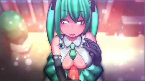 3d anime blowjob deskoidara doggy_style handjob hatsune_miku kissing kissing_while_penetrated longer_than_15_minutes lube missionary_position paizuri size_difference tagme touching_chest vaginal_penetration video