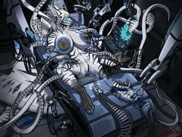 anthro ashton.66 back_tentacles big_breasts blue_blood blue_electricity bodily_fluids breasts buzzsaw cephalopod cleopatra_la_jauge coleoid colored_blood ct'hussian cybernetic_arm cybernetic_leg cybernetic_limb cybernetics cyborg detailed_background digital_media_(artwork) ear_piercing electricity electricity_manipulation electricity_symbol elemental_manipulation facial_piercing female fish furgonomics furry-specific_piercing gauged_ear genitals gore gore_focus hair hi_res hybrid industrial_piercing machine marine mollusk muscles nipple_fetish nipple_play nose_piercing nude piercing pubic_tattoo pussy pussy_fins pussy_tongue repair_shop repairing rocket shark solo stripes suction_cup synthetic_muscles tail tattoo tentacle tentacle_buzzsaw thei'mare unusual_blood unusual_bodily_fluids visor