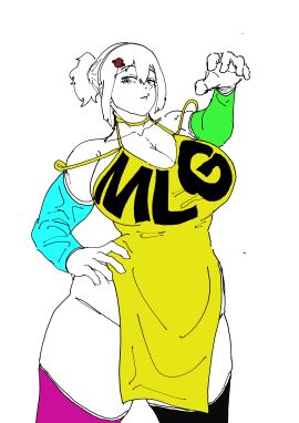 1girls apwd big_breasts breasts clothing female mlgarcofoz project_jojo roblox roblox_avatar roblox_game robloxian rule_63 self_upload tagme thick_thighs thighs white_skin wide_hips