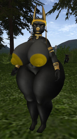 big_ass big_breasts breasts bubble_butt cleavage female ferialexonar furry huge_ass huge_breasts hyper_ass nipples tagme thick_thighs wide_hips