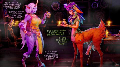 2futas 3d animal_genitalia_on_humanoid canon_futa centaur deer_taur futa_on_futa futanari futataur genital_expansion genital_growth genital_growth_(enlargement) goat growth growth_potion horsecock horsecock_futa horsecock_on_humanoid intersex league_of_legends lillia_(league_of_legends) muunsfw penis penis_expansion penis_growth penis_growth_(enlargement) potion soraka