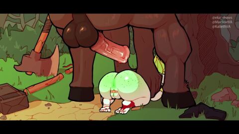 1boy 1girls 2d alien alien_girl anal anal_only anal_only_maebari anal_sex animal_genitalia animal_penis animated ass balls bandaid_on_pussy big_ass big_butt cum cum_in_ass cum_inside cum_overflow cumflation deep_penetration eka_draws eka_shizima fat_ass female gaping gaping_anus horsecock huge_ass huge_balls huge_penis inflation interspecies kaliethva larger_male longer_than_one_minute macstarva maebari male male_penetrating_female minotaur original penis pussy rough_sex shortstack size_difference smaller_female sound sound_edit triangular_anus video voice_acted