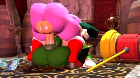 3d 3d_animation amy_rose anal anal_sex animated anthro anus balls big_breasts duo erection futa_on_male futanari hedgehog male nude penis scourge_the_hedgehog sex silvertilver sound tagme video