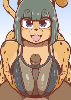 1boy 1girls 2024 absurd_res animal_humanoid anthro between_breasts big_breasts black_clothing black_ears black_nose black_topwear blue_eyes bodily_fluids body_markings boobjob bra breast_play breasts brown_body brown_fur butt butt_from_the_front cheetah cheetah_ears cheetah_girl cheetah_tail clothed clothed_female clothed_paizuri clothed_sex clothing dark-skinned_male dark_skin digital_drawing_(artwork) digital_media_(artwork) duo erection eye_through_hair eyebrow_through_hair eyebrows eyelashes eyelashes_through_hair fangs felid feline female female_anthro female_focus female_on_top fingers first_person_view foreskin fur genitals gloves_(marking) green_hair hair hand_on_breast hands_on_breasts hi_res holding_breast holding_own_breasts humanoid humanoid_genitalia humanoid_penis looking_at_viewer male male/female male_on_anthro male_on_bottom male_pov mammal mammal_humanoid markings multicolored_body multicolored_ears multicolored_fur multicolored_tail nude_male on_bottom on_top open_mouth open_smile original original_character paizuri penile penis penis_between_breasts pink_tongue pov pupils quin-nsfw raised_tail rika_(quin-nsfw) see-through_clothing sex shiny_skin short_hair smile smiling smiling_at_viewer solo_focus spots spotted_body spotted_fur spotted_markings spotted_tail tagme tail tail_markings tan_body tan_fur teeth titfuck titfuck_under_clothes titjob tongue topwear translucent translucent_clothing translucent_hair translucent_topwear white_inner_ear