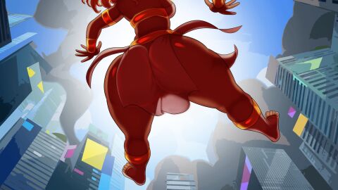 1girls ass ass_focus big_ass big_butt butt_focus city city_destruction dark-skinned_female dark_skin female from_behind from_behind_position giant_female giant_woman giantess hero_wars hero_wars_alliance huge_ass huge_butt imminent_butt_crush imminent_buttcrush imminent_destruction oddrich