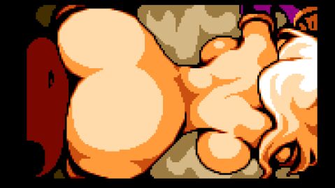 1boy 1girls animated ass breasts castle_in_the_clouds cum cum_in_pussy cum_inside female game_cg huge_ass huge_breasts long_hair male penis penis_in_pussy pixel_animation pixel_art pussy sex white_hair