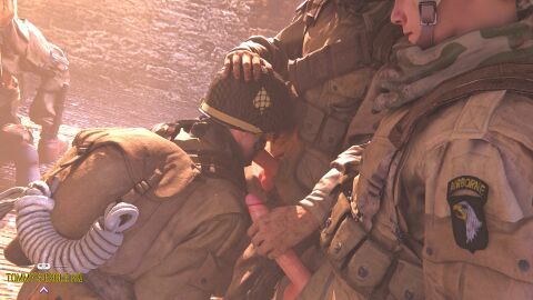 army blowjob gay gay_male gay_sex group group_sex handjob male medal_of_honor_airborne military oral oral_sex orgy soldier soldiers tommys_eagle_hq uniform ww2