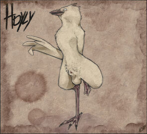 2025 4_toes absurd_res animal_genitalia anthro artist_logo artist_name avian avian_feet avian_legs balls beak biped bird birdman black_beak black_feet claws digital_drawing_(artwork) digital_media_(artwork) digitigrade feathered_wings feathers feet genitals hdyly hi_res logo male male_(lore) male_anthro monotone_balls monotone_beak monotone_body monotone_feathers monotone_feet monotone_genitals monotone_thighs no_pupils nude open_mouth penis penis_tip pinup pose presenting shaded sheath shy signature simple_background solo standing talons text textured_background thick_thighs three-quarter_view toes white_balls white_body white_eyes white_feathers white_sheath white_thighs winged_arms wings