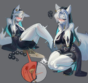 2024 2_missing_limbs absurd_res amputee anal_bead_pull anal_beads anthro ass bangs big_ass big_breasts big_butt black_clothing black_eyebrows black_footwear black_high_heels black_latex black_nose bladder blue_eyes blush bodily_fluids bound breasts canid canine canis character_request christian_cross closed_eyes clothing cross curvy_figure cutaway double_amputee drooling_tongue ear_piercing ejaculation eye_roll eye_through_hair eyebrows eyelashes female female_anthro footwear forced_orgasm form_fitting fur genital_fluids genitals glistening glistening_latex grey_background habit hair hi_res high_heels hobble hobble_dress hobble_skirt hobbled hourglass_figure internal kneeling latex latex_clothing latex_legwear latex_skinsuit latex_stockings legs_tied legs_together legwear linked_nipples long_bangs long_eyelashes looking_pleasured mammal missing_arm missing_limbs multiple_images nipple_chain nipple_piercing nipples no_pupils number_on_body nun_outfit off/on organs orgasm parted_bangs peeing peeing_on_ground penetration piercing pivoted_ears pussy pussy_ejaculation religious_clothing sex_toy shanher sigh sighing signature simple_background sitting sitting_on_ground skinsuit small_waist snout solo stockings tail tight_clothing tight_latex tongue tongue_out translucent translucent_hair tremble_spikes unchastity urethral urethral_penetration urine urine_in_bladder urine_on_ground uterus vaginal_fluids veil watermark wetting white_body white_fur white_latex white_tail wolf x-ray